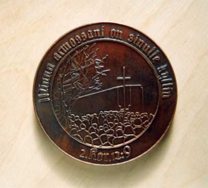 Herttjjuhlat 1986 -mitali