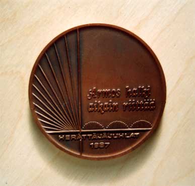 Herttjjuhlat 1987 -mitali